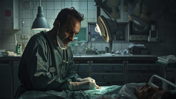 Médecin de garde : comment il soigne un nez cassé ?